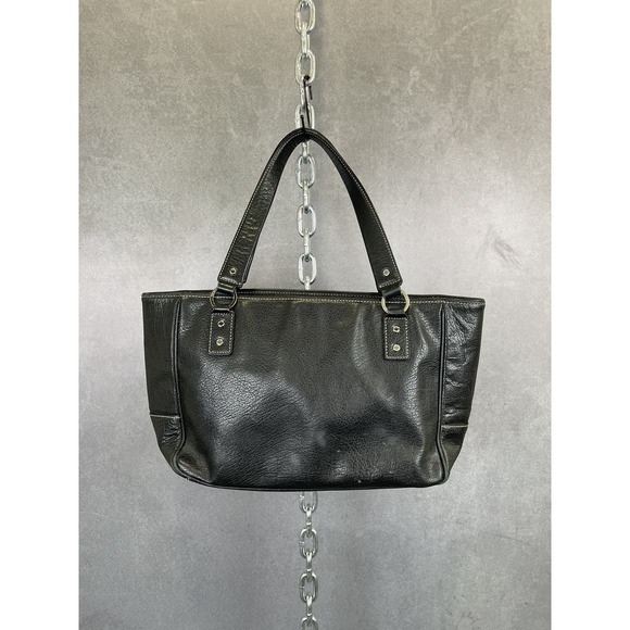 kate spade Handbags - Vintage Kate Spade Black Leather Purse Shoulder Bag Handbag